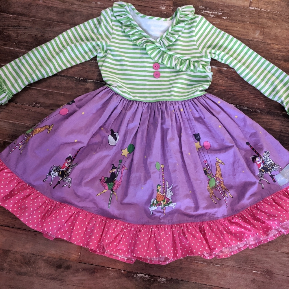 ER Girls Boutique Halloween Parade Dress 7 8